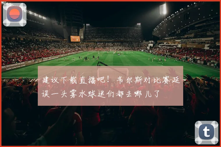 建议下载直播吧！韦尔斯对比赛延误一头雾水球迷们都去哪儿了